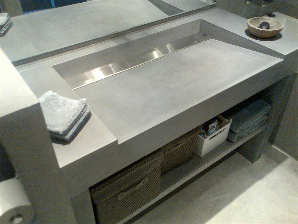 Vasques béton & inox brossé domozoom.com