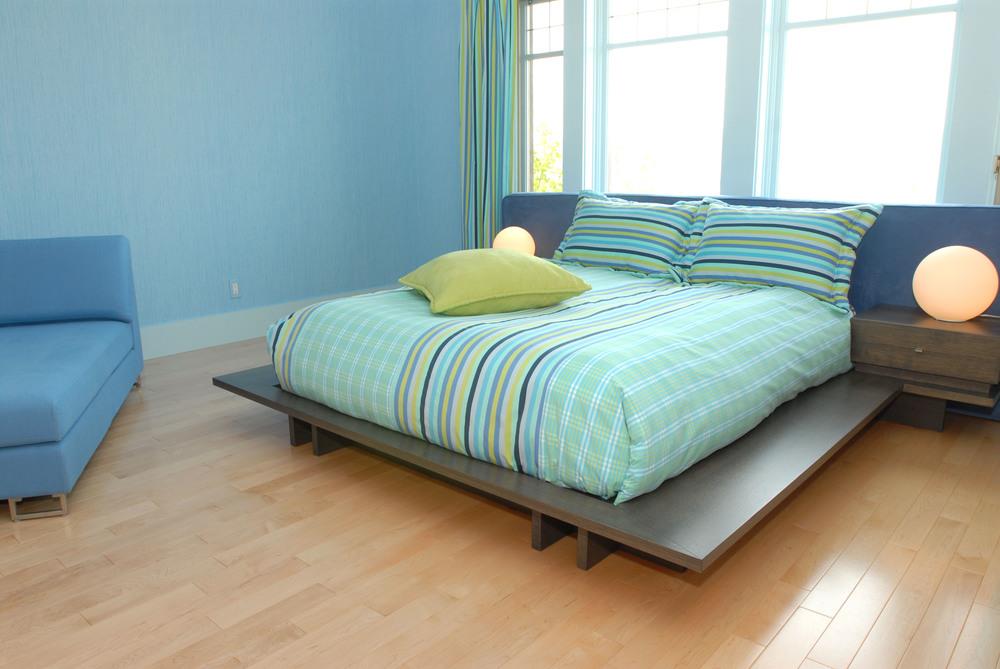 Chambre en orange et bleu turquoise ~ tazmik.com for . Chambre turquoise et taupe